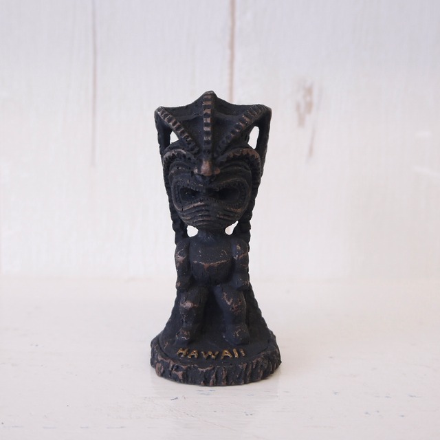 ★ハワイ直輸入★ハワイアンTIKI Sサイズ／ティキ チキ／HAWAII／ハワイアン雑貨／幸福の神＜Happines＞