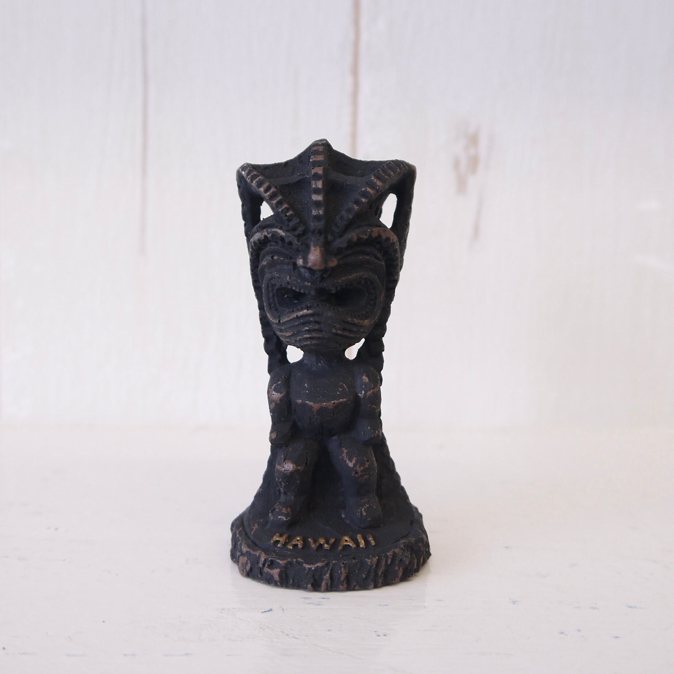 ★ハワイ直輸入★ハワイアンTIKI Sサイズ/ティキ チキ/HAWAII/ハワイアン雑貨/幸福の神<Happines>