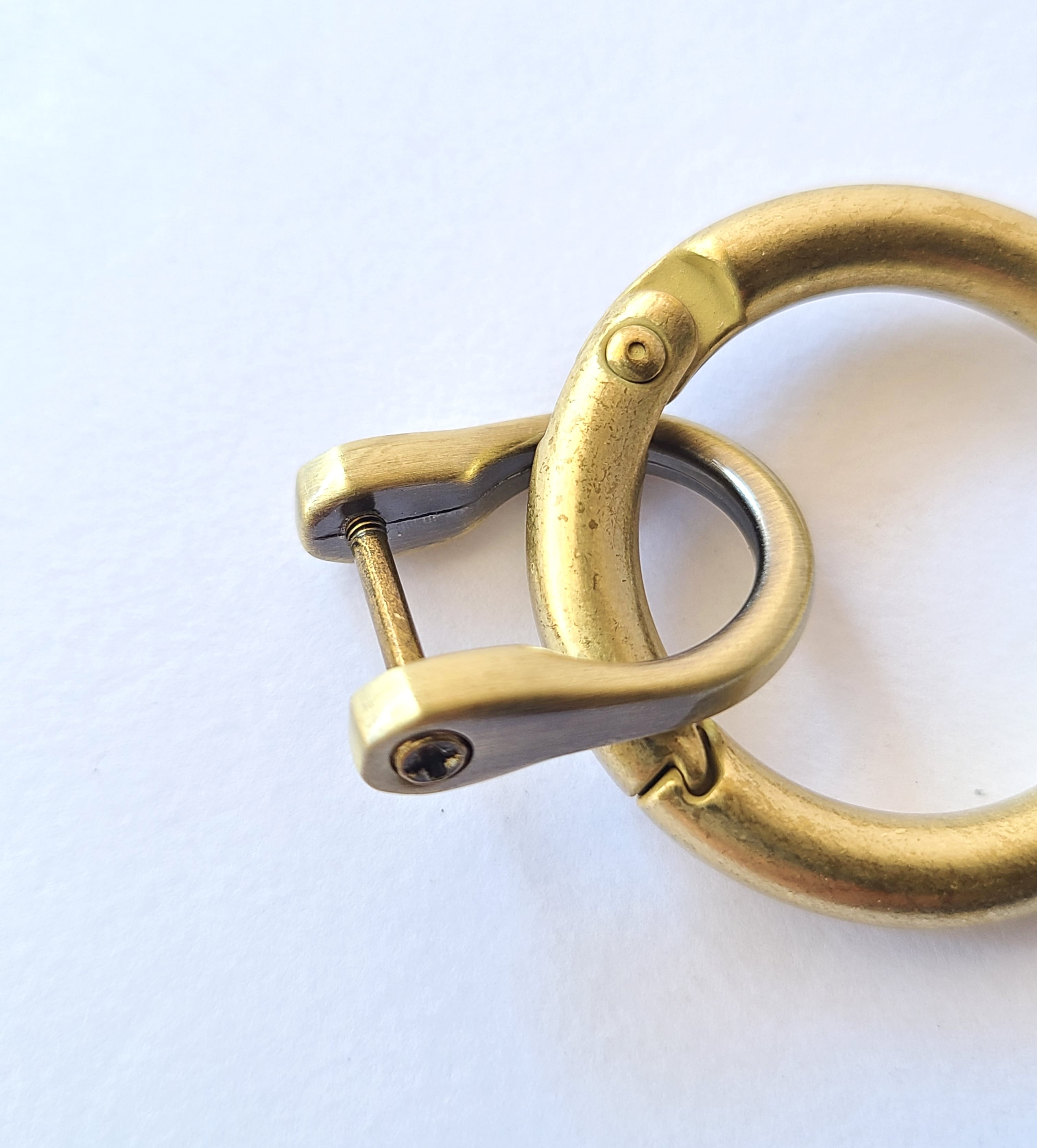 パーツ単体 ◇ gold mini anchor shackle for keys ◇ ミニ シャックル