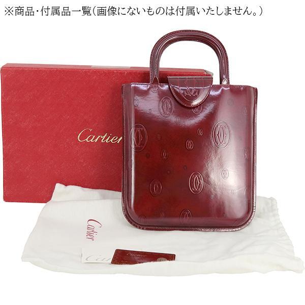Used Cartier カルティエ ハンドバッグ ハッピーバースデー パテント