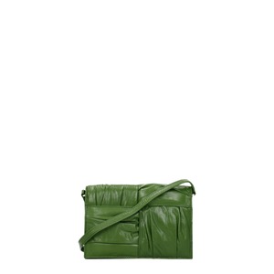 【新品】BOTTEGA VENETA ボッテガヴェネタ レディース クラッチバッグ レザー グリーン 731243V2PI13150