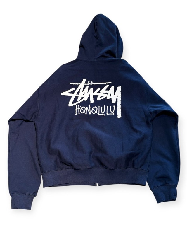 STUSSY HONOLULU ホノルル限定 ZIP HOODIE