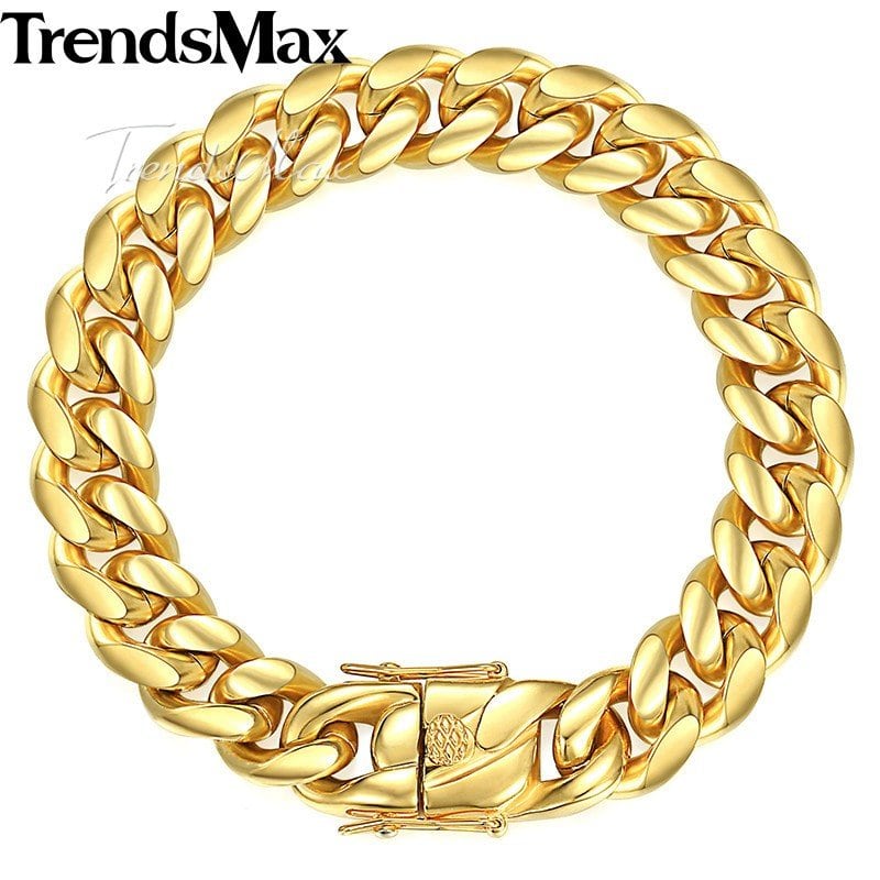 関税/送料込み【THE GASPER】12MMキューバブレスレット18k 関税/送料込み【THE GASPER】12MMキューバブレスレット18k 楽天
