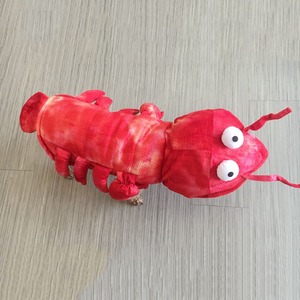 【PET】おもしろロブスター型ペットコスプレ衣装