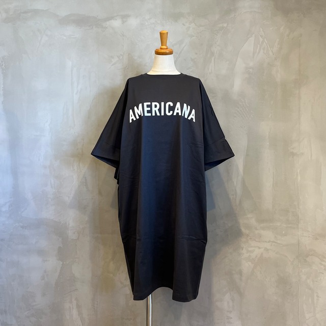 【予約】AMERICANA/ロゴプリントロングTシャツ