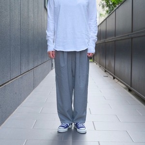 (g)グラム SEASONLESS EASY PANTS g-538 GRAY