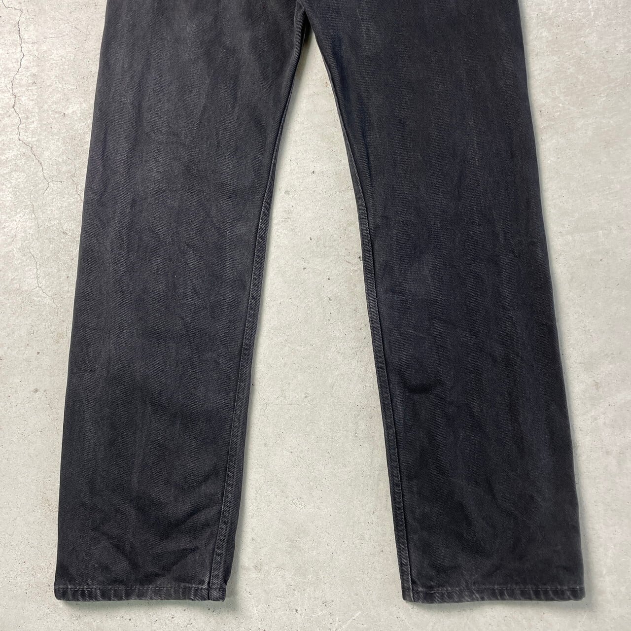 Levi's リーバイス 505 ストレート テーパード ブラックデニムパンツ