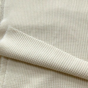 ★NY302◆1.8m◆綿100%ワッフルニット生地◆オフホワイト