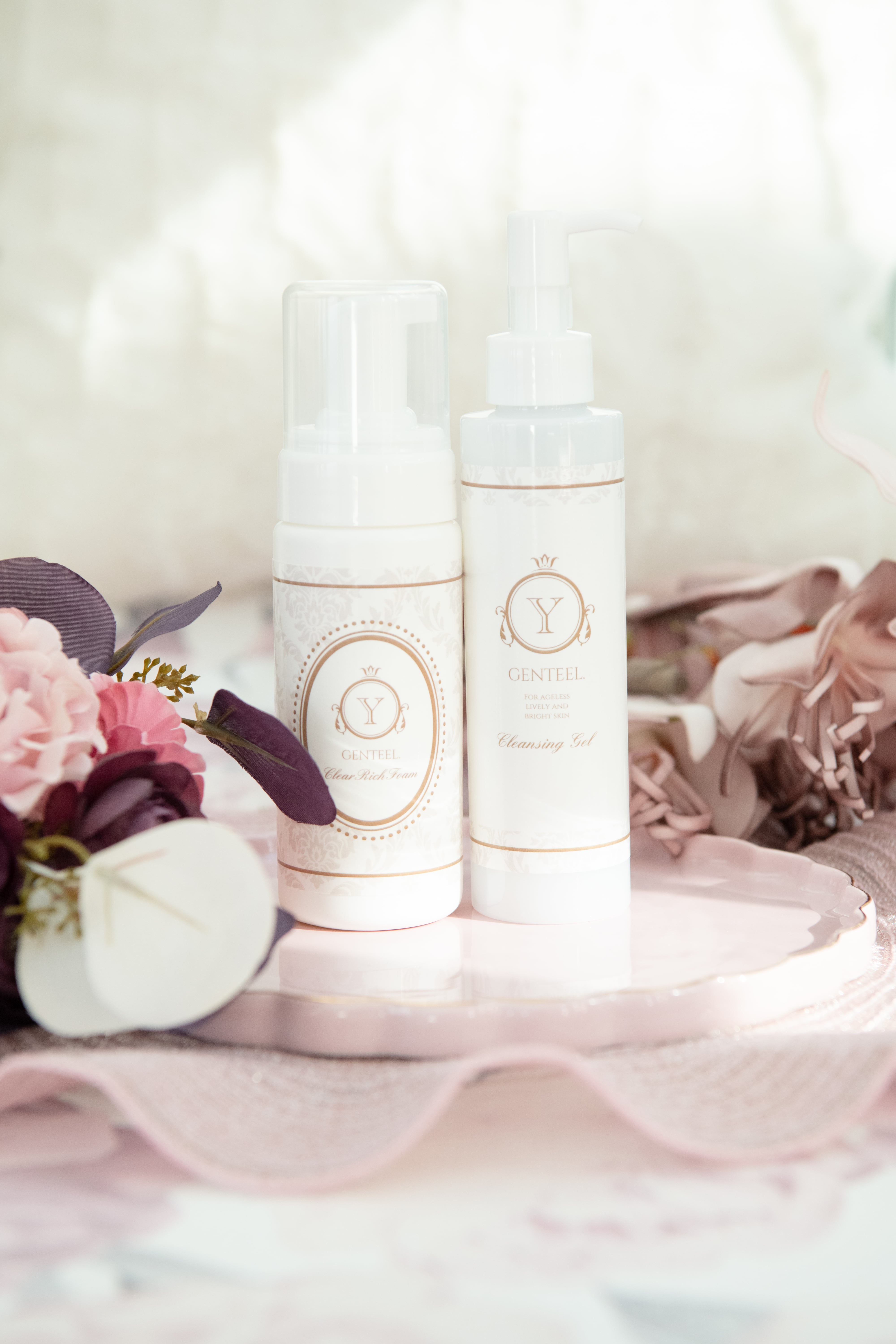 ジェンティール モイスト・クレンジングジェル＋クリア・リッチ・フォーム各1本セット【定価14.630円→特別価格5%OFF！13.899円】