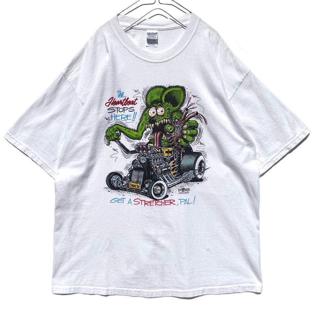 Ed Roth [Ed Roth] Vintage Hot Rod T-shirt [2002s] Vintage Rat Fink