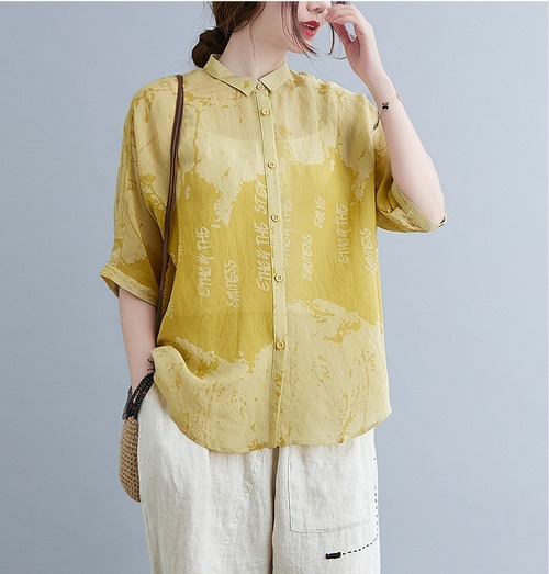 【春夏新作】ファッショントップス#sedmsh-228097