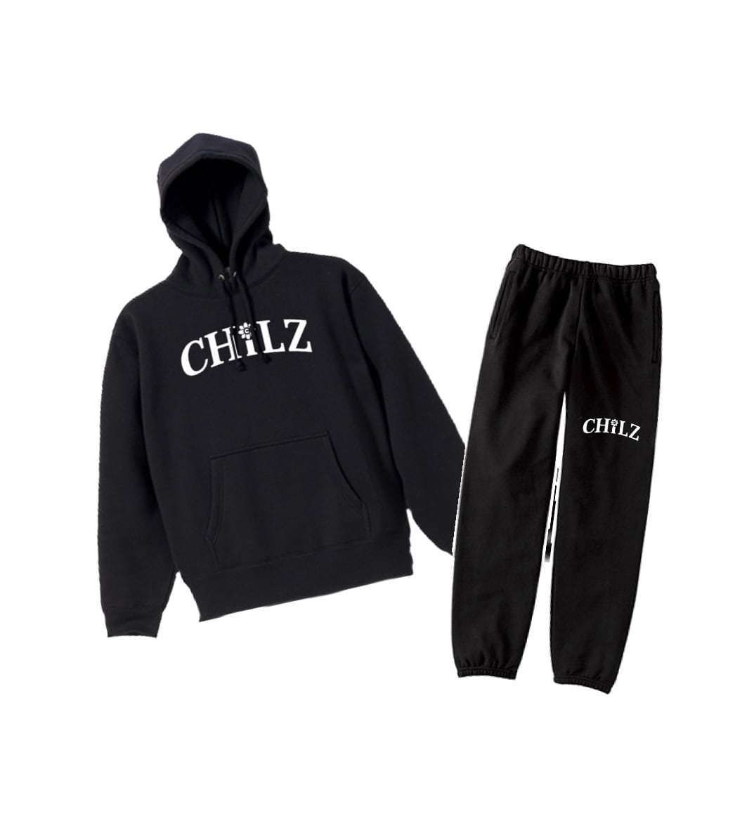 Chillz brand コットン／ナイロンパーカーチルズブランド