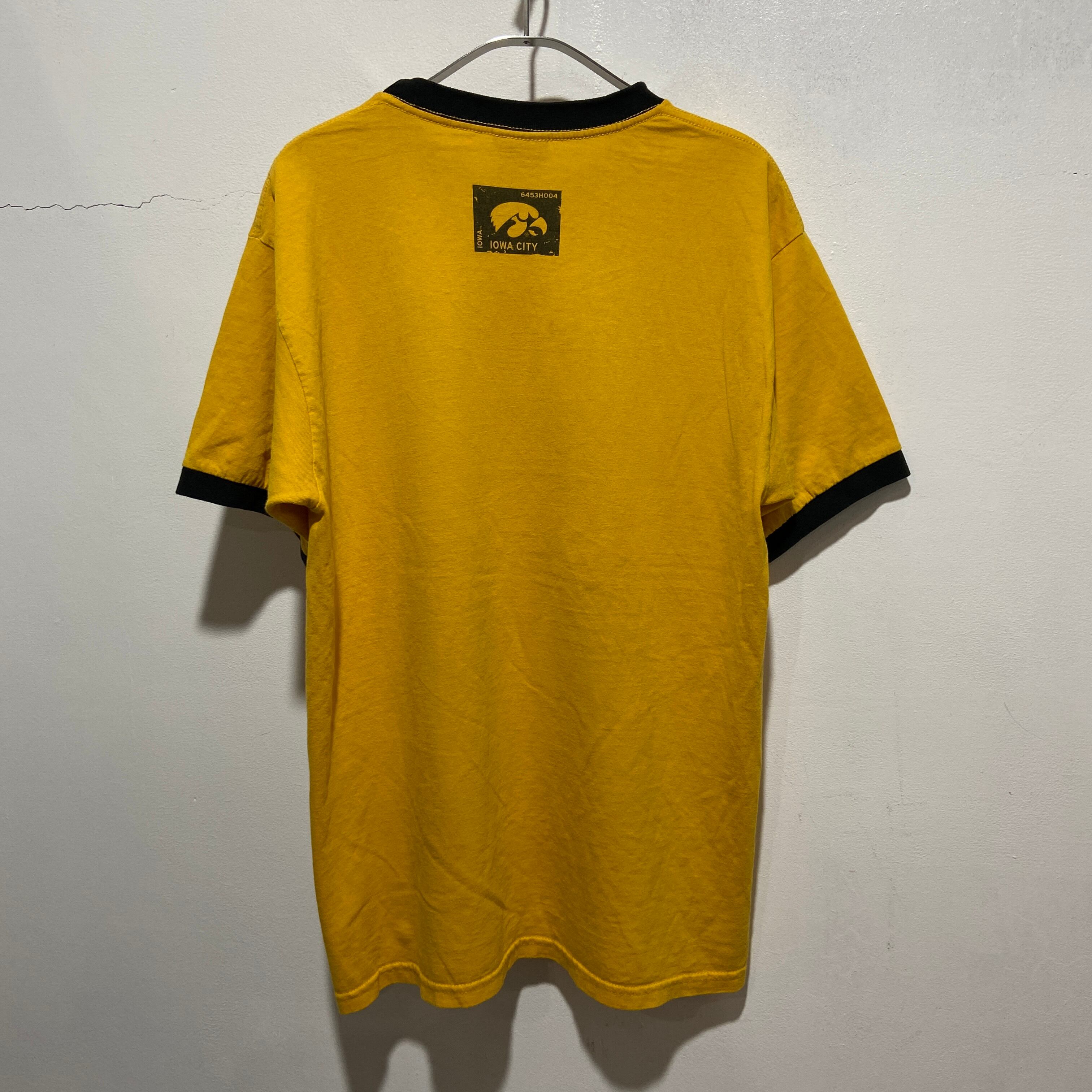 送料無料』90s NIKE アイオワホークアイズ リンガーTシャツ カレッジ