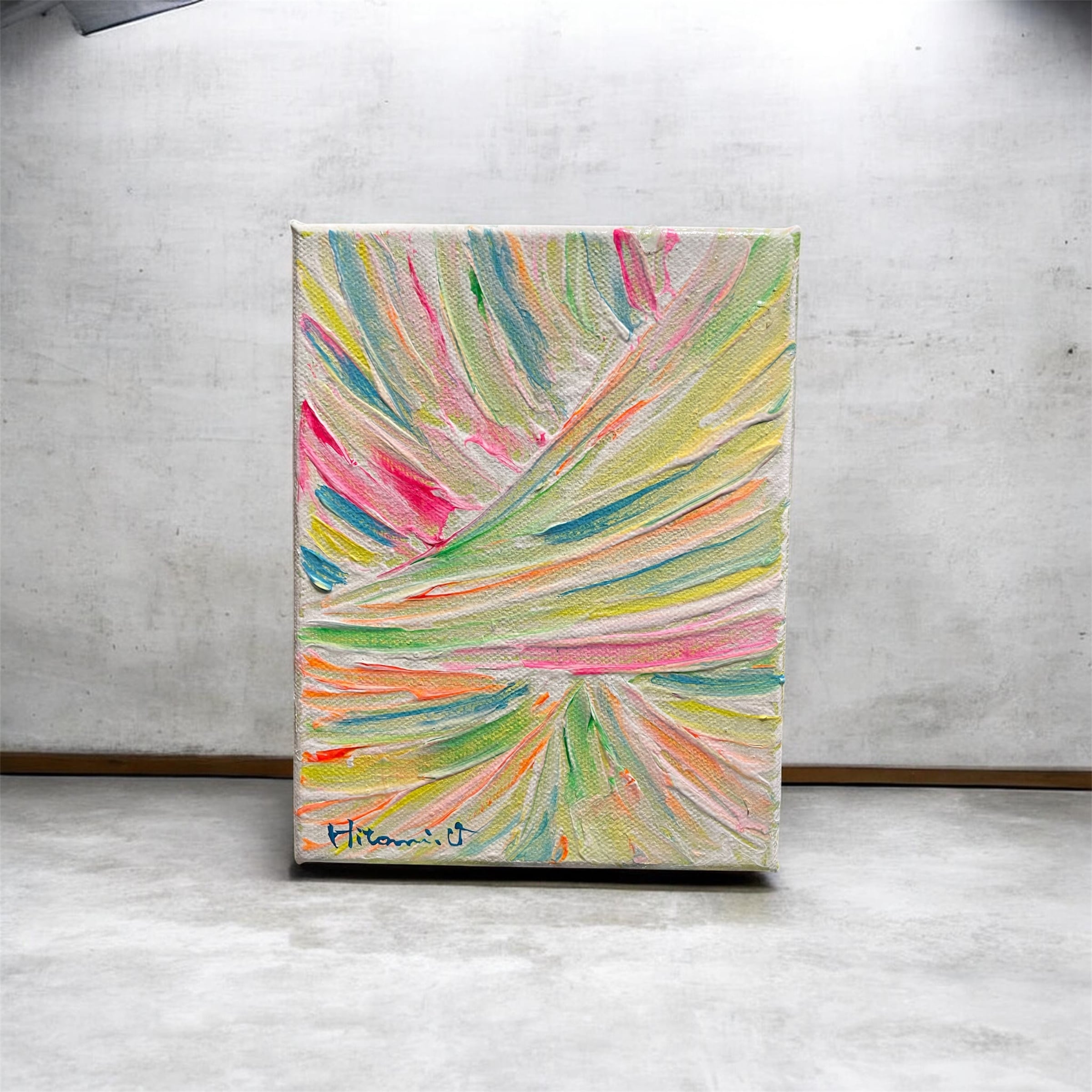 【原画】手描き/現代アート/キャンバス/一点物/絵画/インテリア/アート A-173/24】動物画 馬 絵画 キャンバス 真作 インテリア 作品証明書付