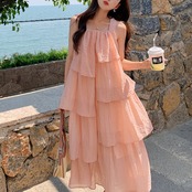 Lotus Leaf Edge Dress 5062