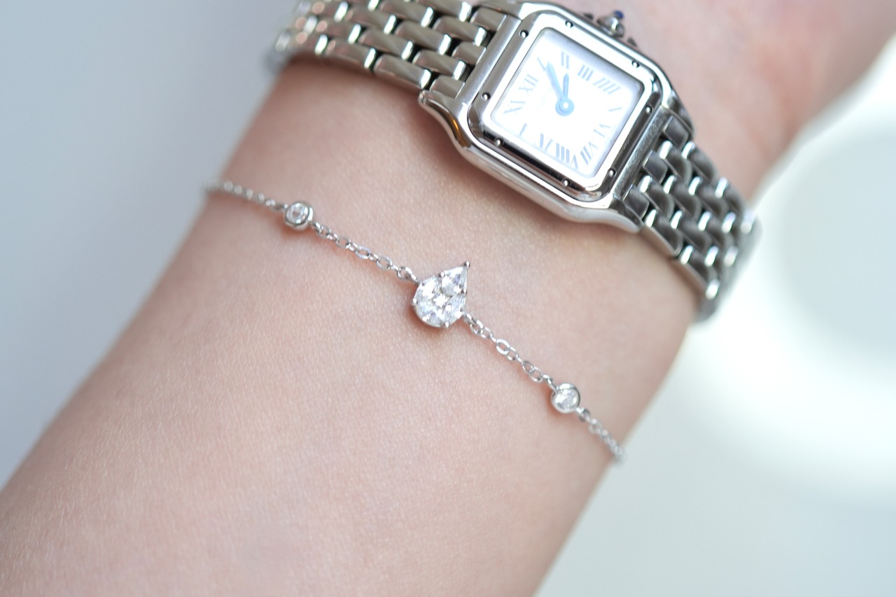drop cubic bracelet