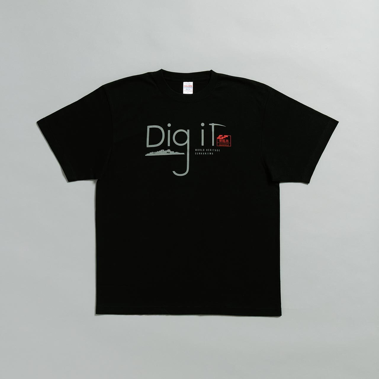 Dig it   黒　半袖Tシャツ