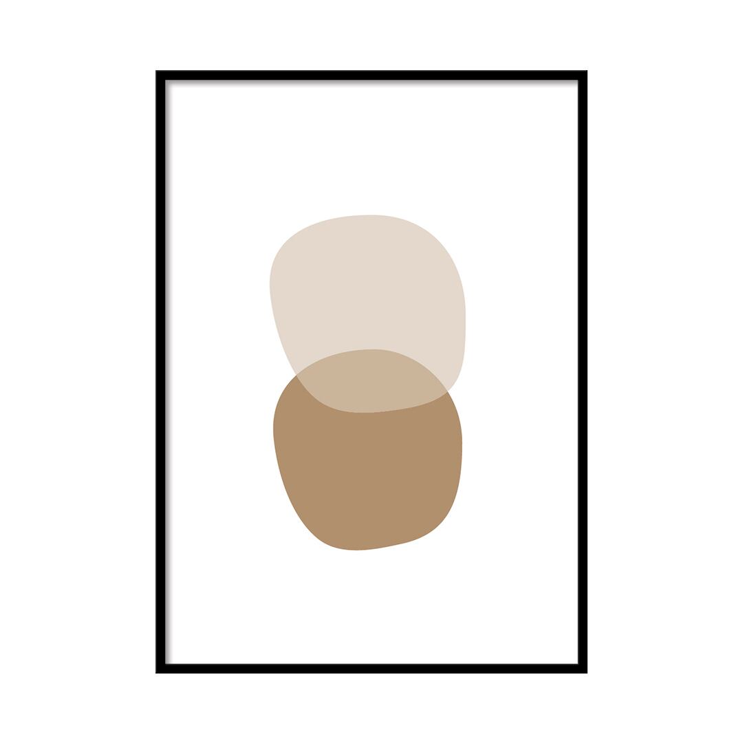 A0050/北欧モダン/アートポスター【 A4 / A3 / A2 / A1 サイズ・フレーム 付きに変更可 】