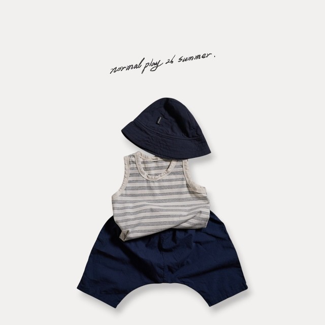 《予約》送料無料【normal play】Chocolate Sleeveless Tee