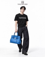 TOUR RECORD Tシャツ ロゴプリント Mサイズ