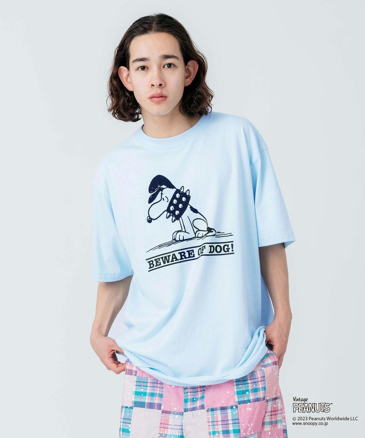 【SILAS】SILASⅹPEANUTS SNOOPY PRINT S/S TEE