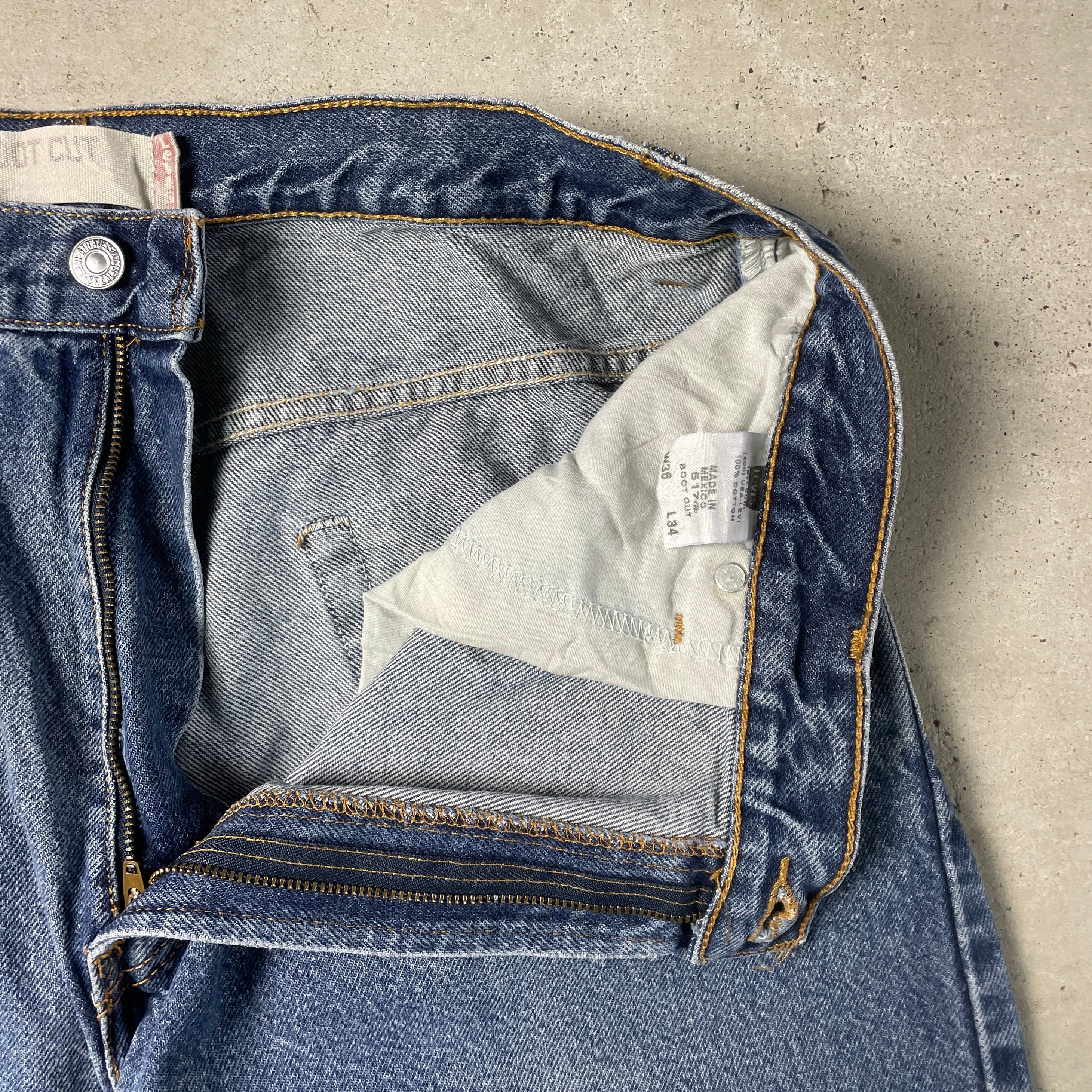00年代 Levi's リーバイス 517 デニムパンツ ブーツカット フレア