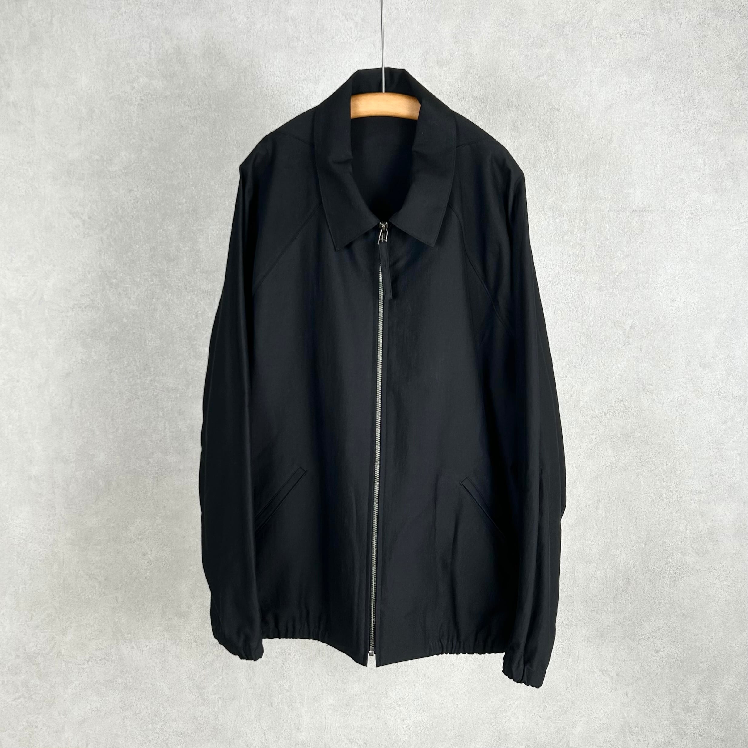 26SS》【STILL BY HAND】ZIP UP MOLESKIN BLOUSON ジップアップ