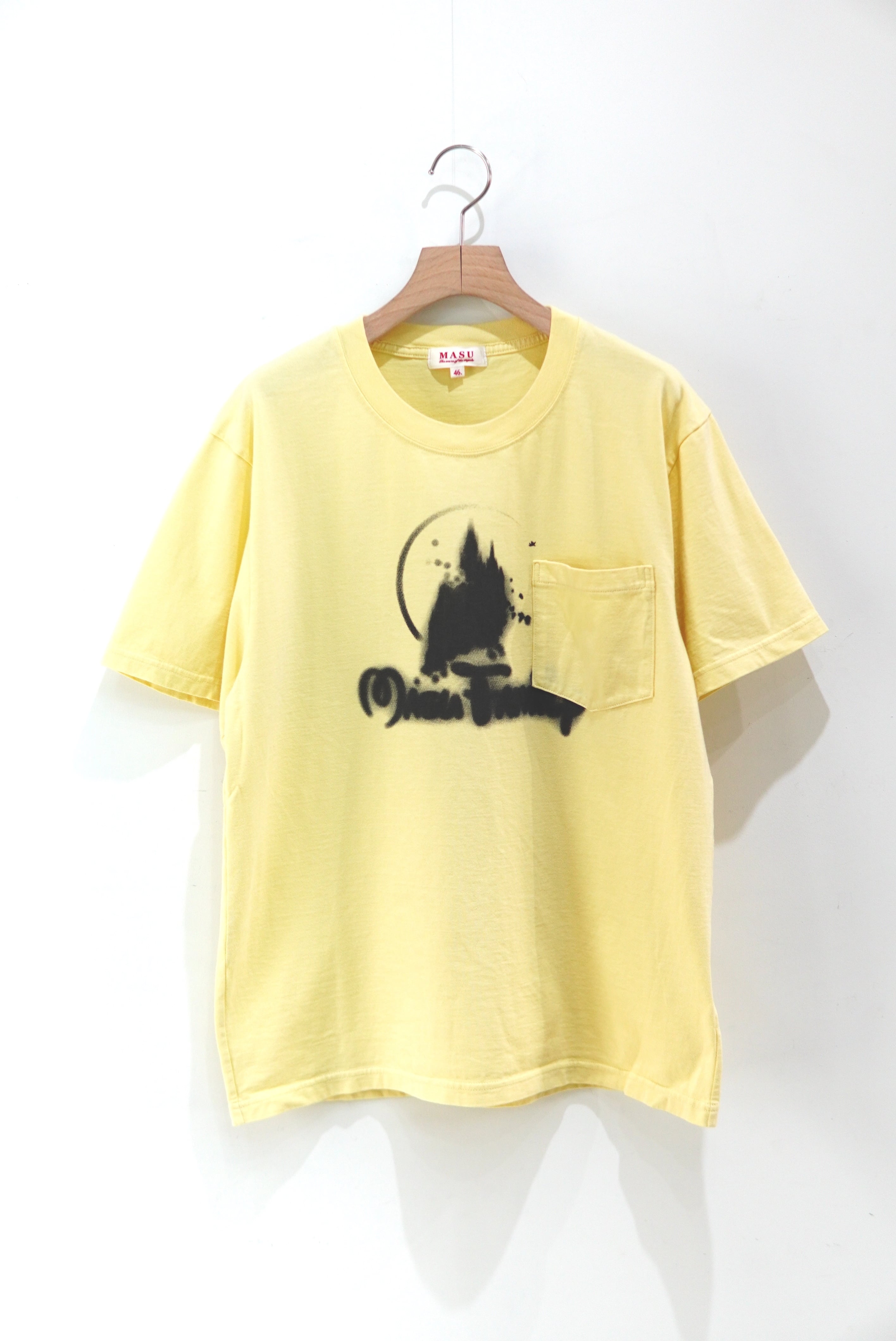 ゆ*ゆ様 masu shirt MASU / CASTLE POCKET T-SHIRT | POETRY