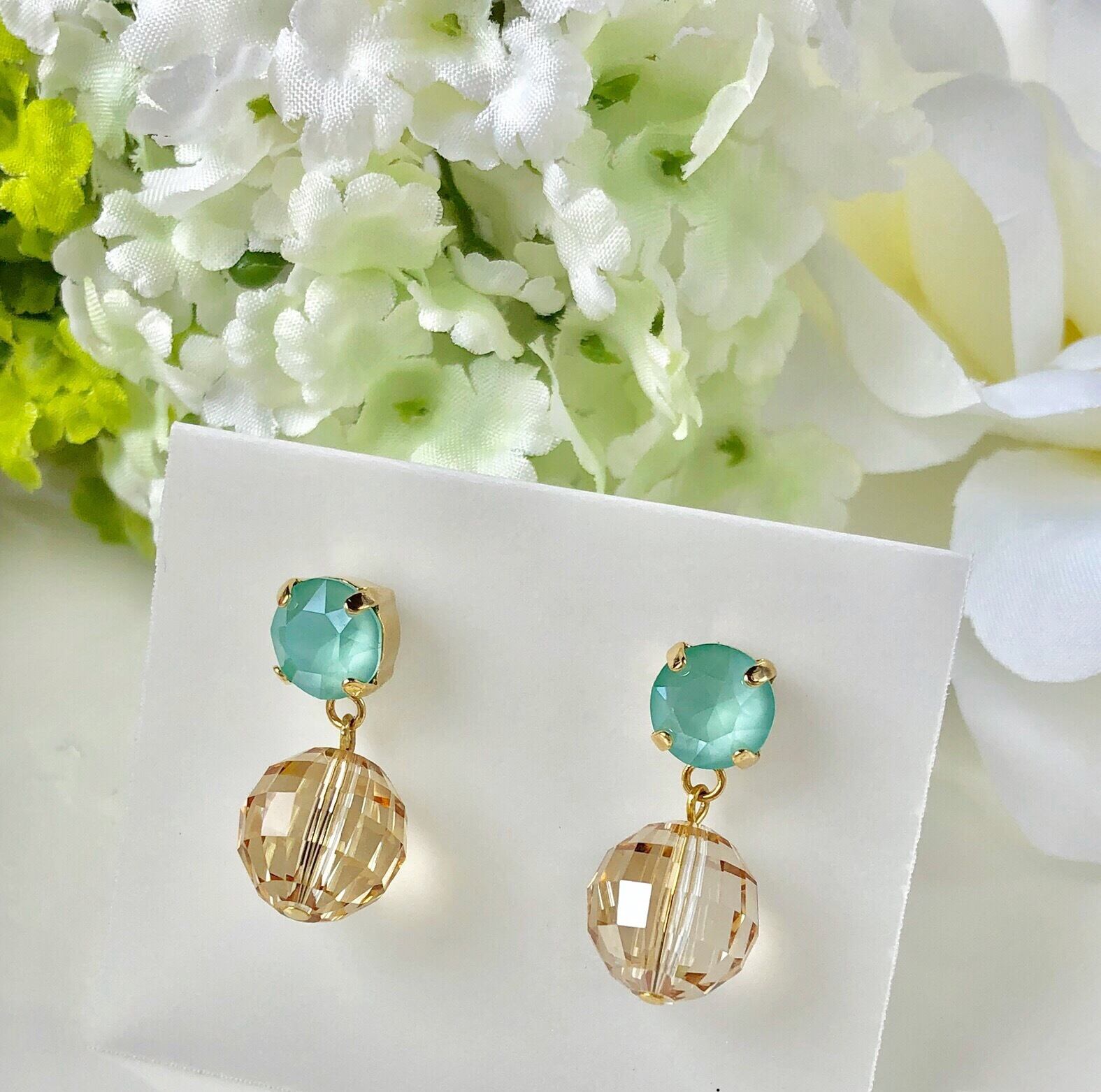 Un granité.~Crystal mint green~