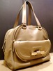 レア美品20万★JIMMYCHOO ジミーチュウ ジャスティン レザー トート ハンド バッグ ベージュ★