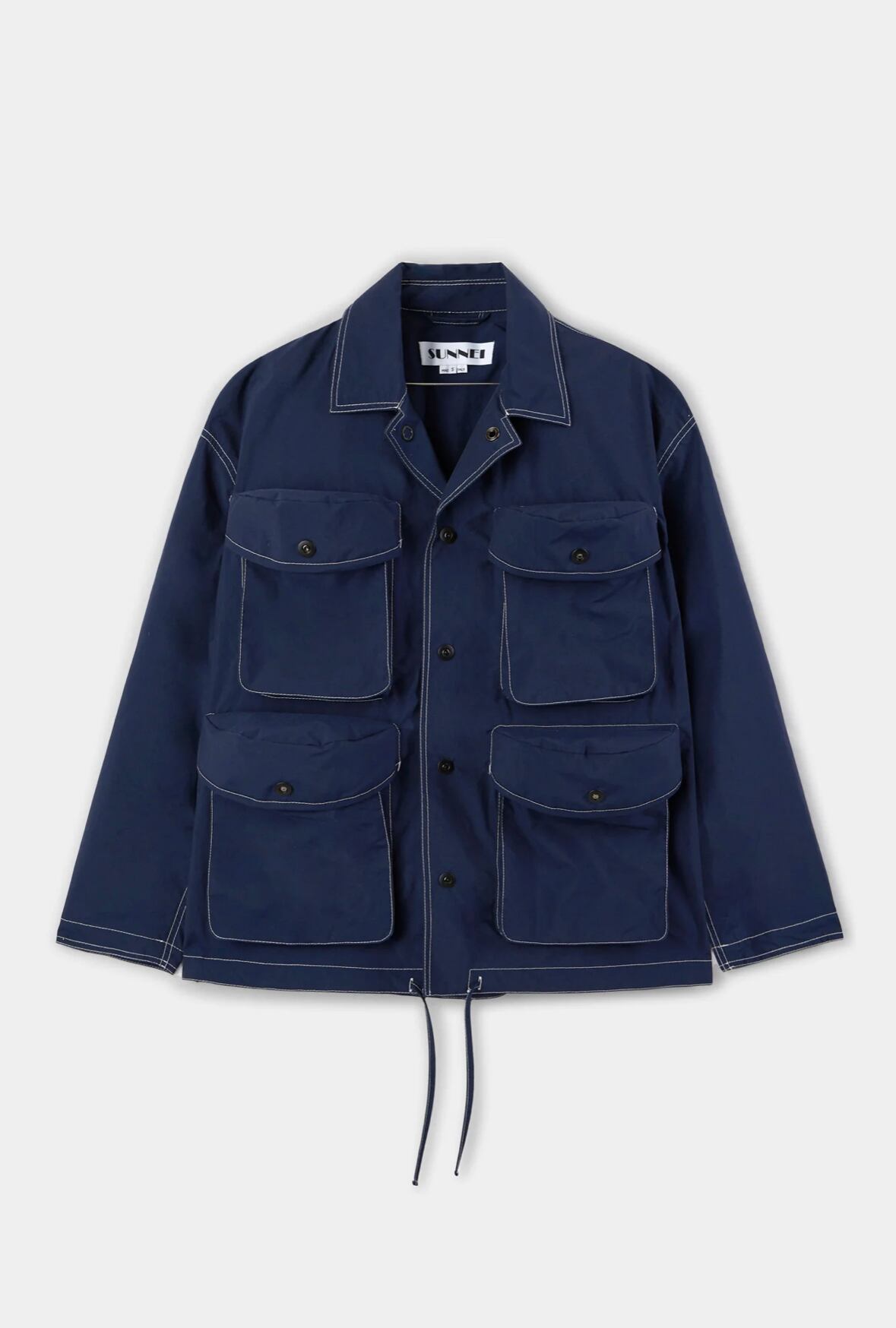 新品 SUNNEI スンネイ 腫れ上がり SU POCKET SHIRT JACKET