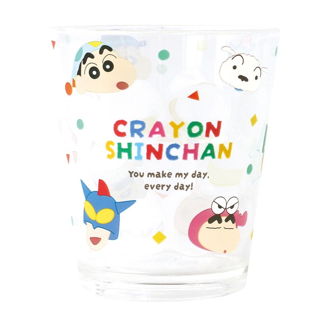 クレヨンしんちゃんドットタンブラー カラフルロゴ/フェイス(5257062)