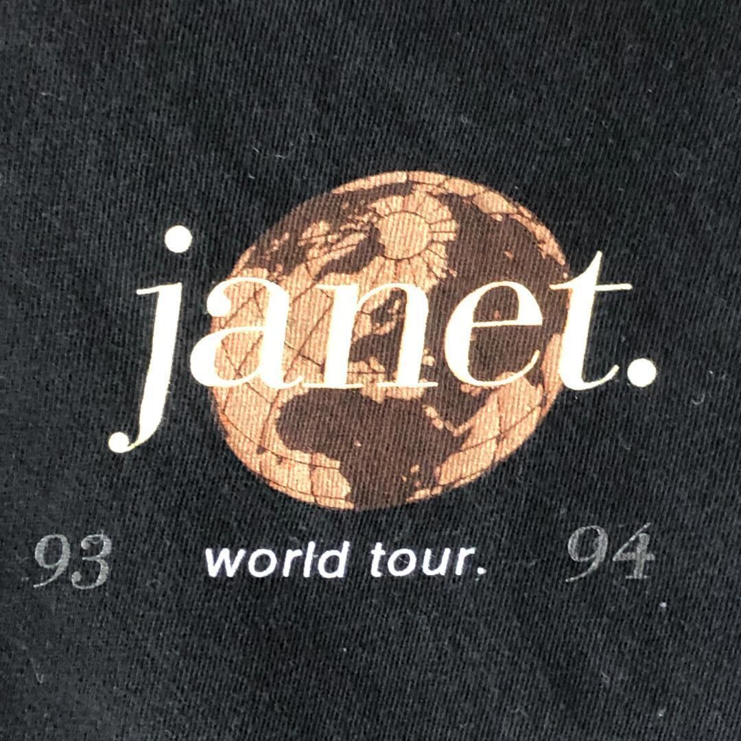 XZ511 90s Tシャツ janet. ワールドツアー ジャネットジャクソン
