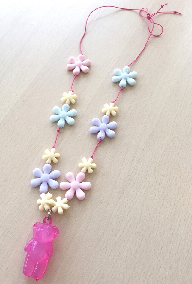 ゴム　トワコロン　全6色　【アクセサリー材料】【子供向け】