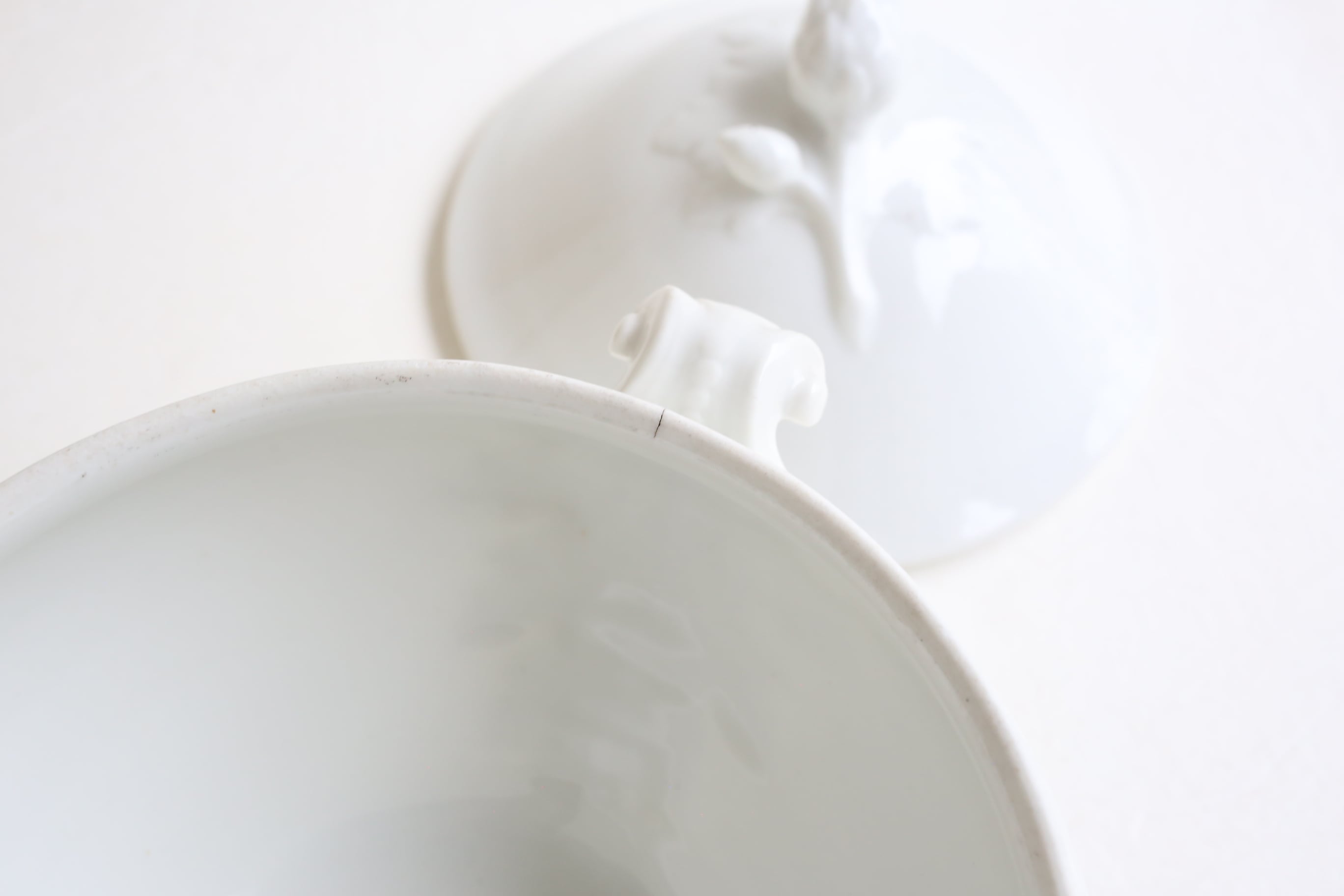 フランス アンティーク リモージュ William Guerin(WG＆Cie) 白磁の