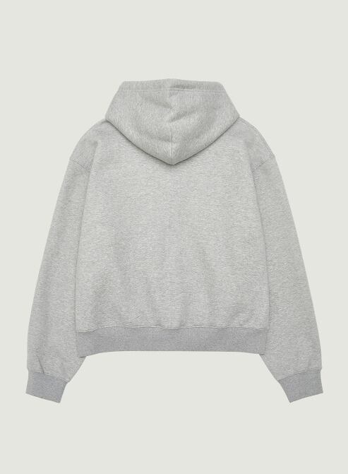 GROVE GRVR パーカー グレー 韓国 GROVE] GRVR OVER HOODIE ZIP-UP 正規品 韓国ブランド 韓国