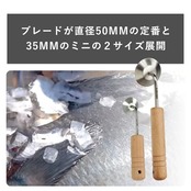 がまかつ(Gamakatsu) 2024ver. 鱗取り うろこ取り(ミニ) GM1315