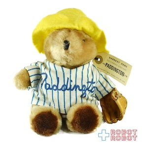 エデン社 パディントン ぬいぐるみ人形 野球 1981 紙タグ付き
