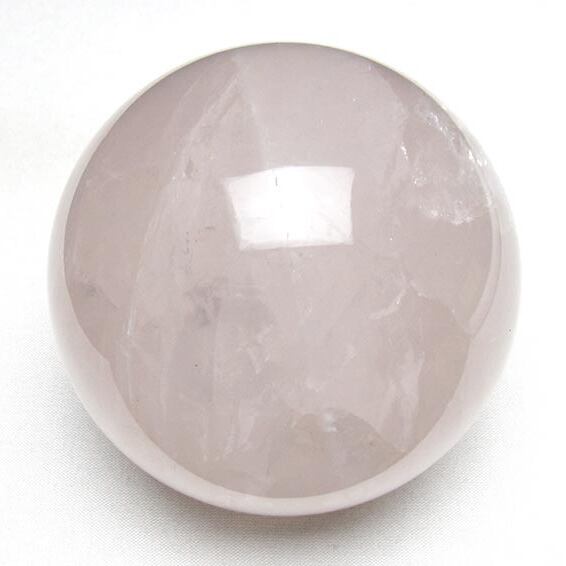 1Kg ミルキークォーツ 丸玉 90mm ピンク 一点物 151-6028