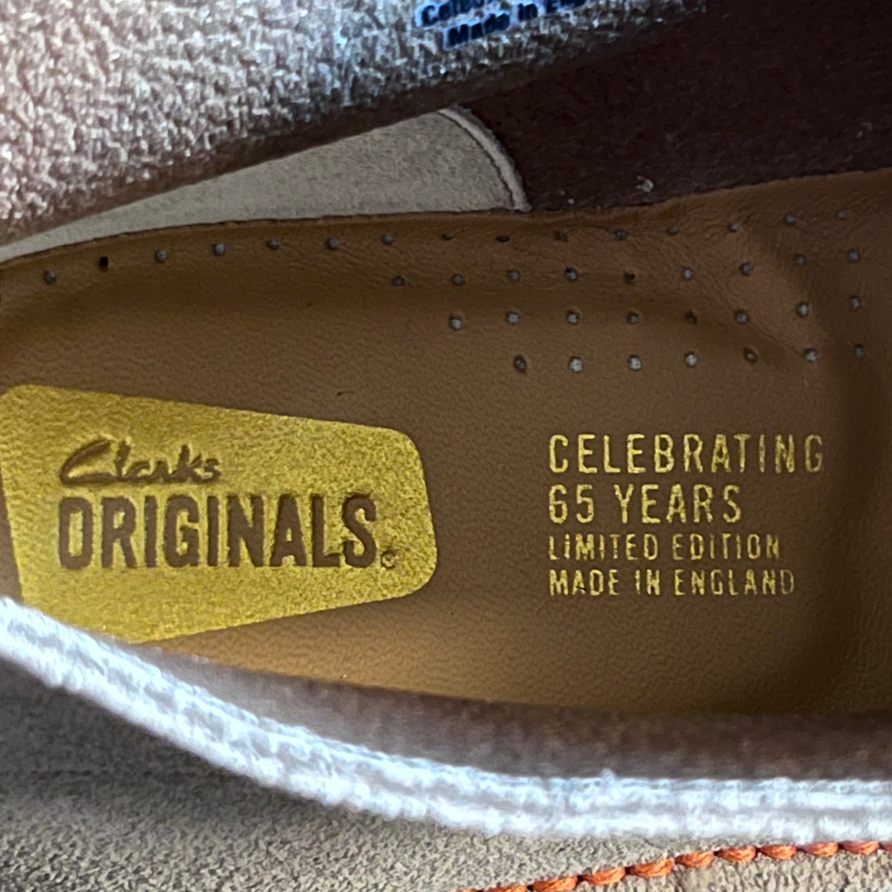 Clarks Originals Desert Boot 65th Anniversary Made in England