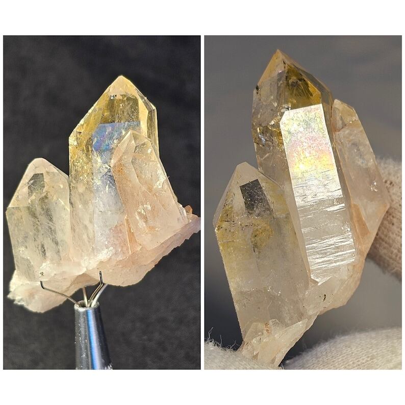 ∞超希少コロンビアゴールデン&ピンクレムリアンシード(オーラ)