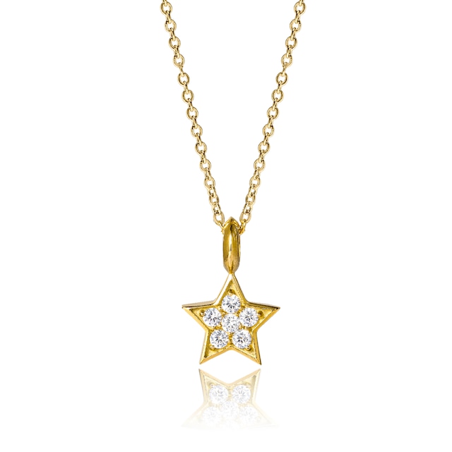 316L zirconia star necklace #N46
