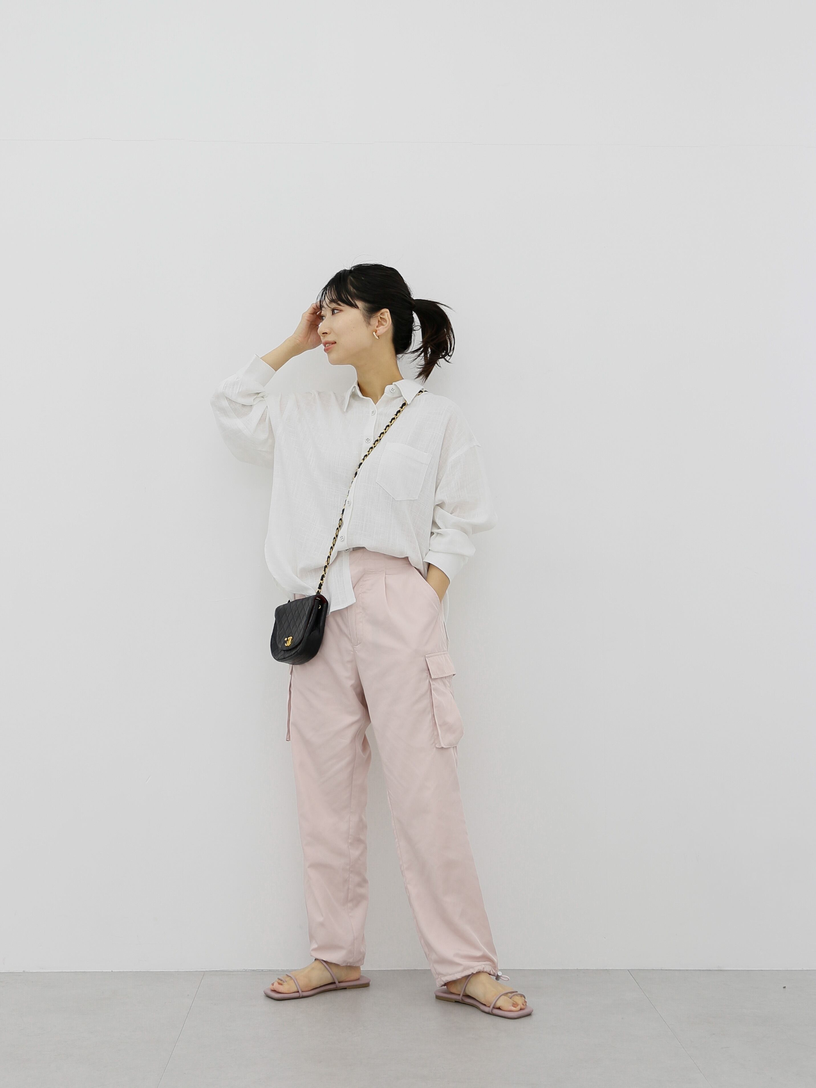 shimmer parachute pants（pink） | Cara by Katrin TOKYO