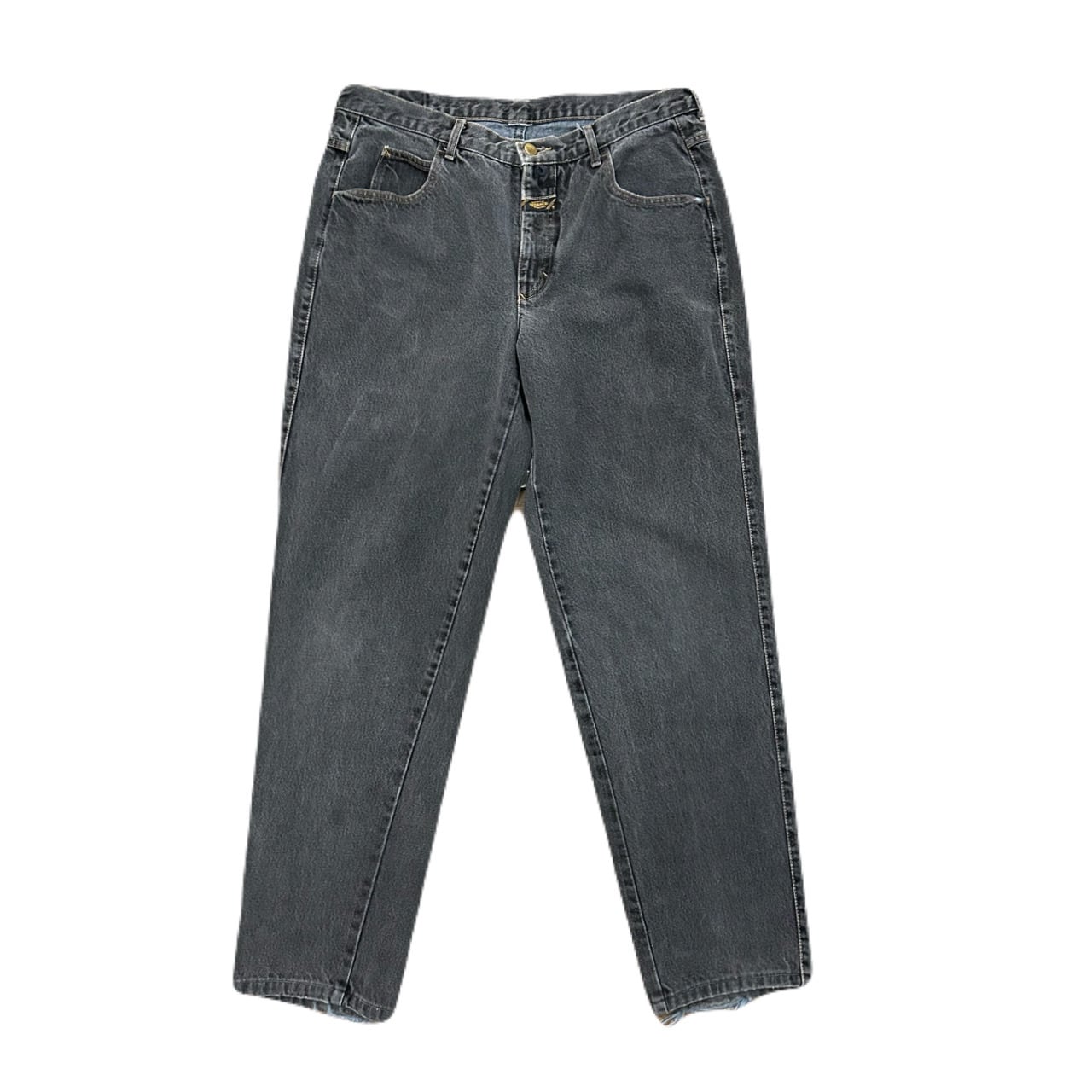 MARITHE FRANCOIS GIRBAUD black denim pants | LIGHT CLUB