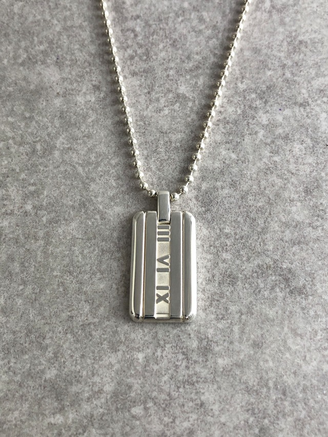 Tiffany & Co. ティファニー ネックレス シルバー アトラス 925 プレート vintage ヴィンテージ オールド eejfjj