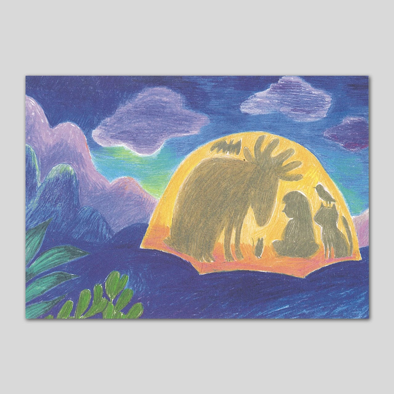 エンミ・ヨルマライネン】デザイン 直筆サイン入りポストカード