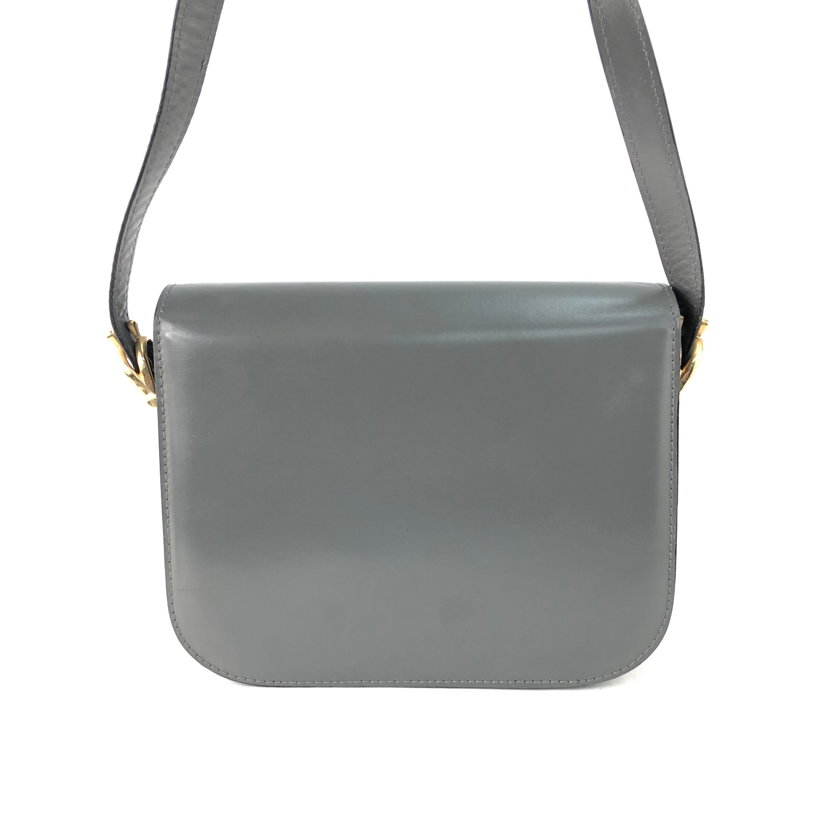 CELINE セリーヌ 馬車 ホースキャリッジ レザー ショルダーバッグ