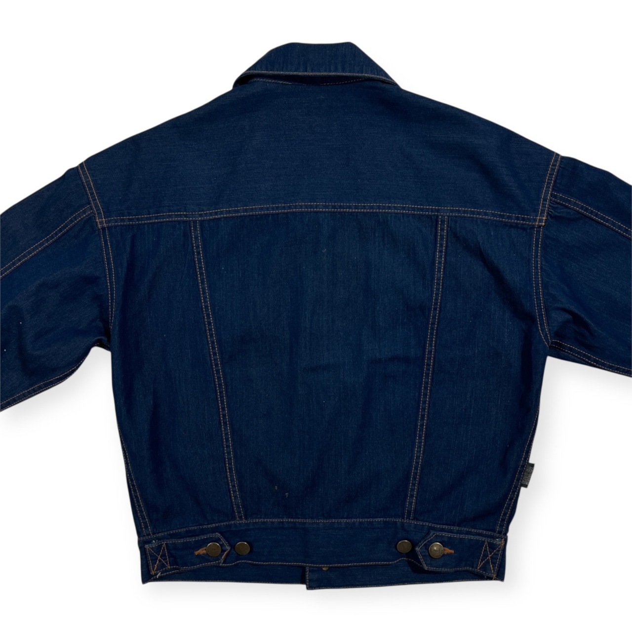 90s TRUSSARDI JEANS トラサルディ デニムジャケット Gジャン サイズ 38 /インディゴ系 イタリアンカジュアル ヴィンテージ