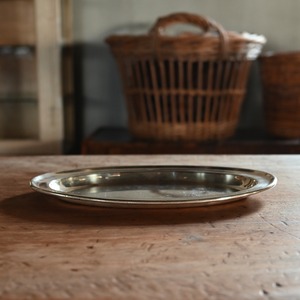 【11/15までレンタル中】Tray / トレイ〈 プレート・シルバー・店舗什器・アンティーク・ヴィンテージ 〉114009