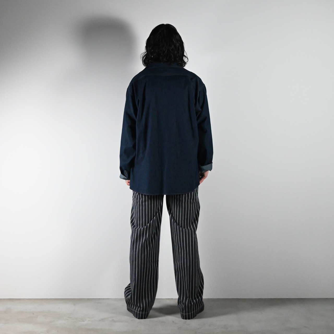 OLD JOE(オールドジョー)LACED BACK SAILOR TROUSERコーディネート
